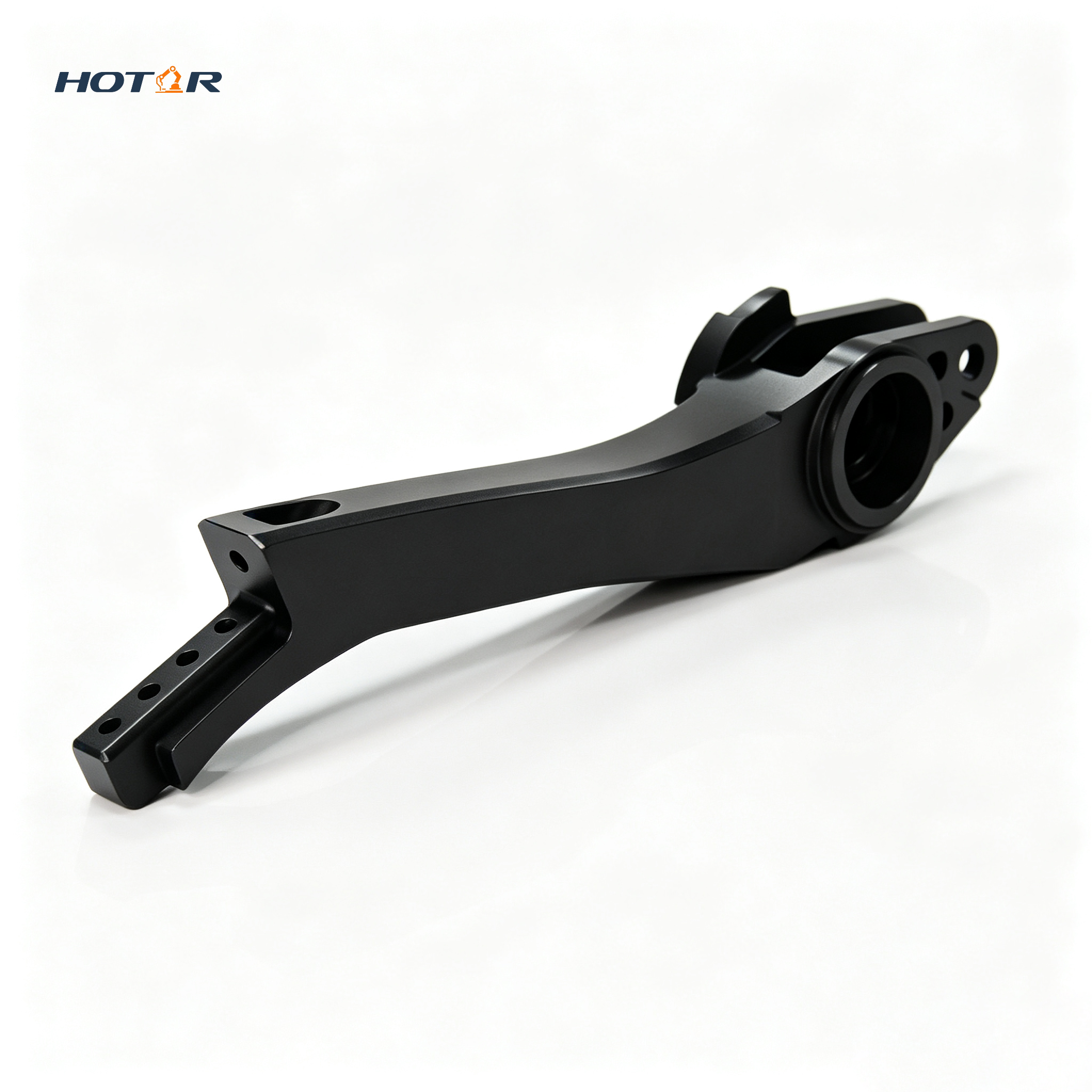 Precision CNC-machined robot lower leg component