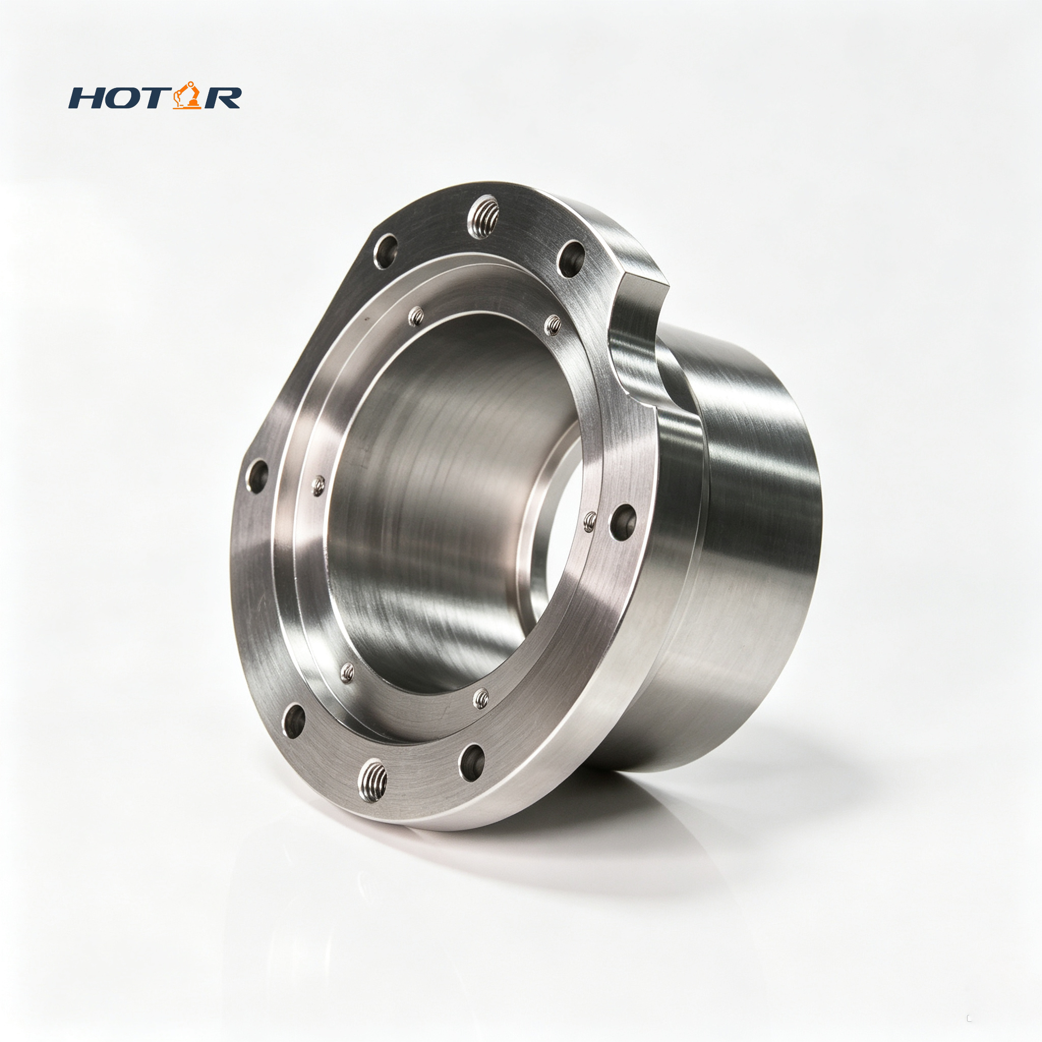 CNC Precision-Machined Robot Bearing Housings