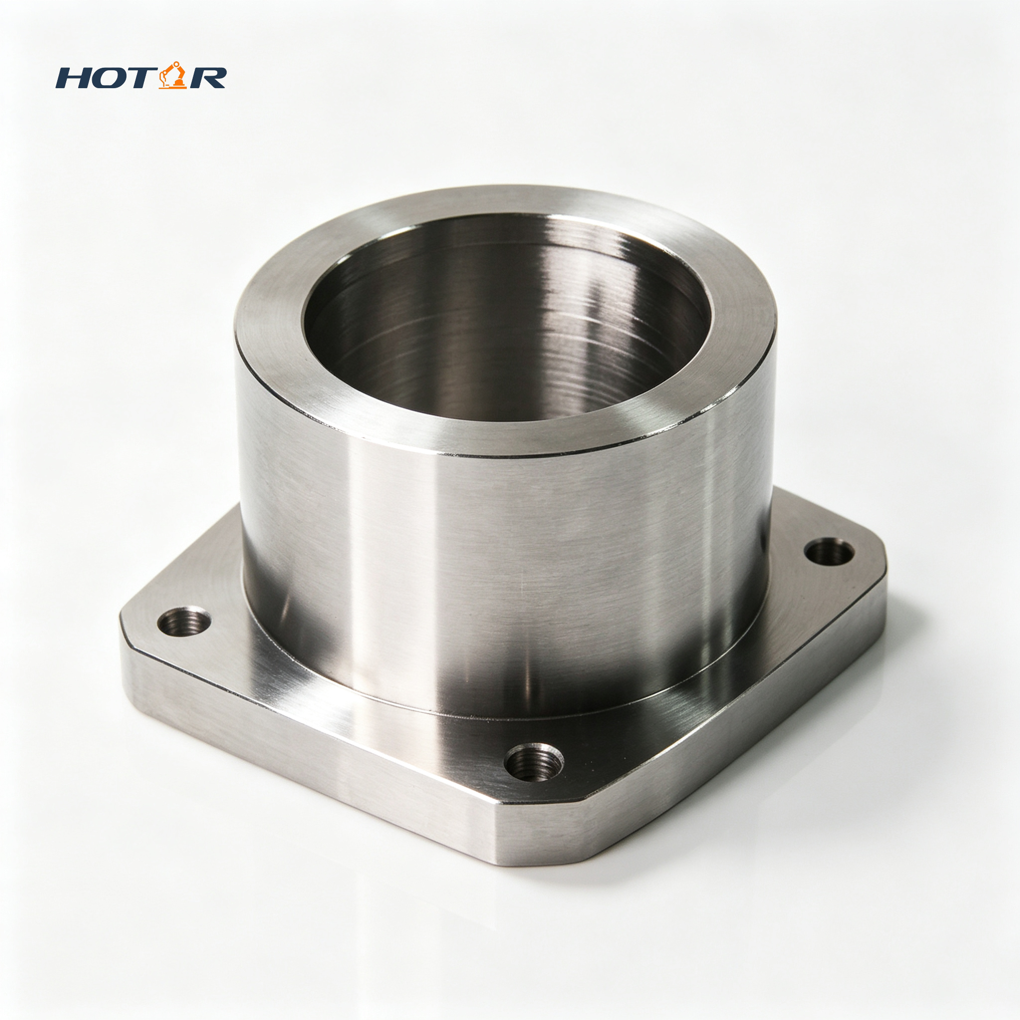 CNC Precision-Machined Robot Bearing Housings