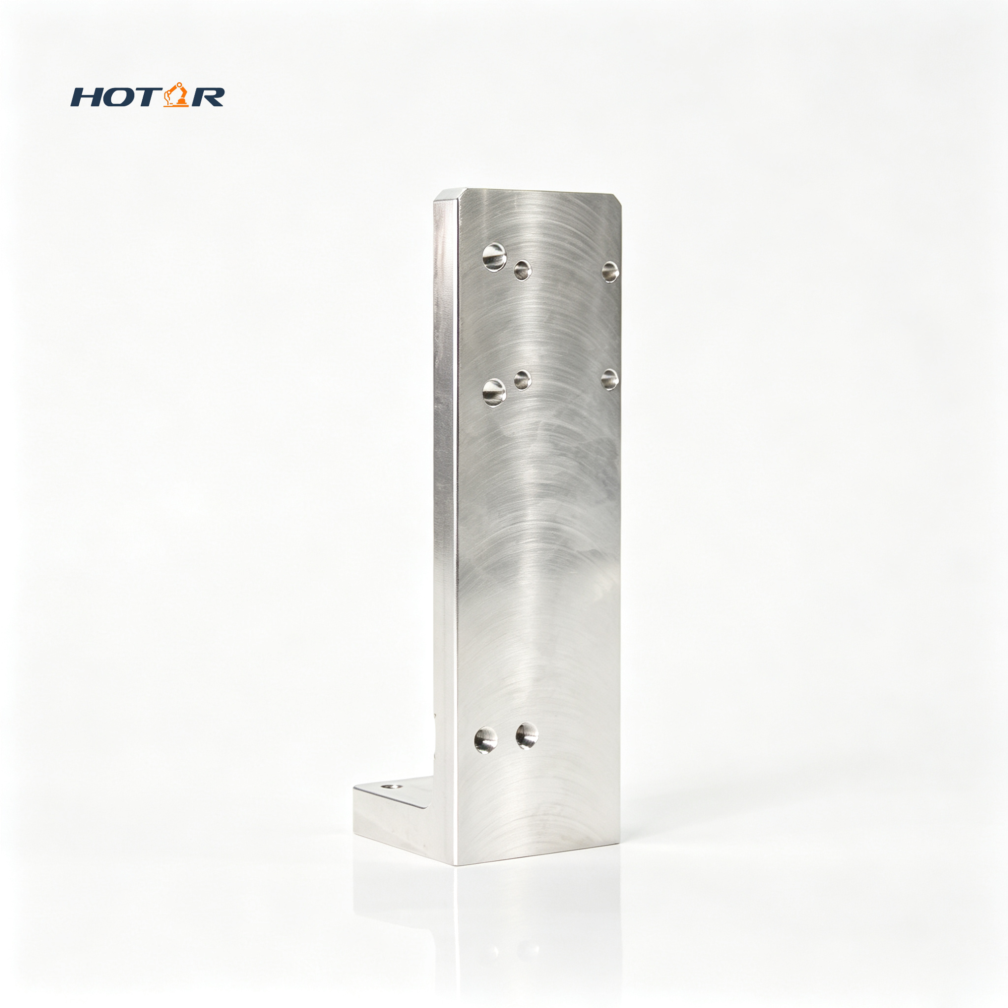 Precision CNC-machined support bracket