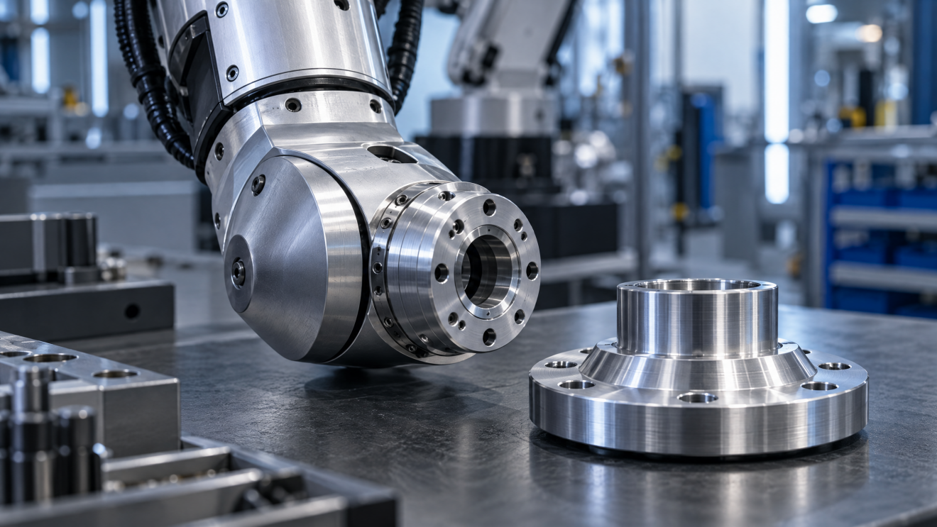 CNC Precision Machining for Robot Components