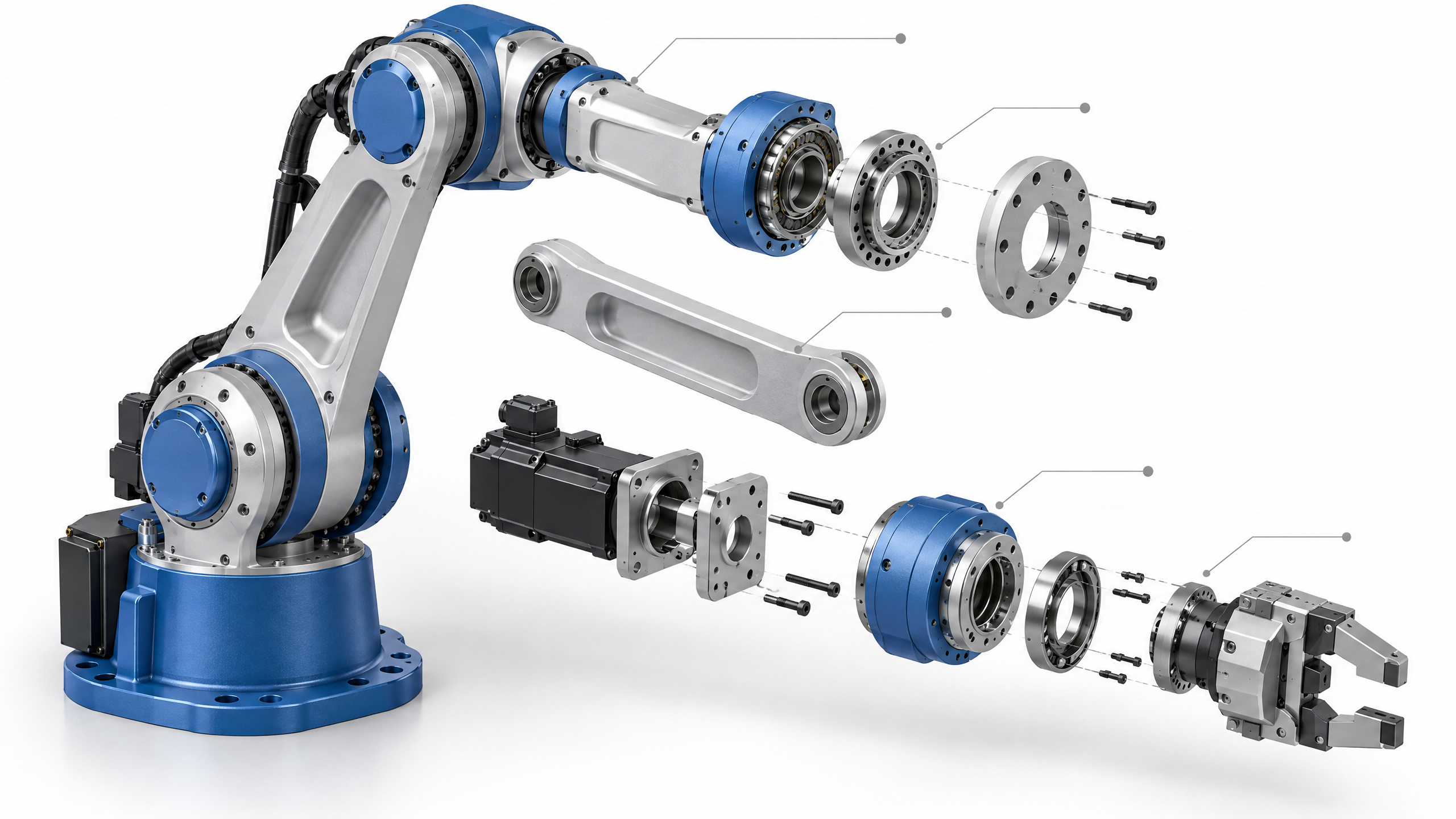 CNC Precision Machining for Robot Components